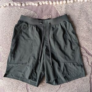 Lululemon Forest Green Athletic Shorts